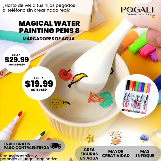 Water Pens 8 - Marcadores de Agua